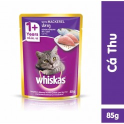 Whiskas Pouch Mackerel Adult Cat