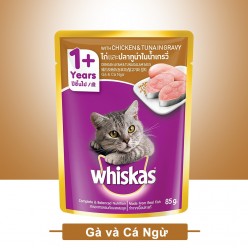 WHISKAS CHIKEN & TUNA INGRAVY