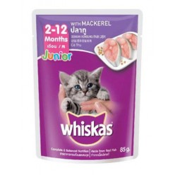 Whiskas Pouch Mackerel Junior